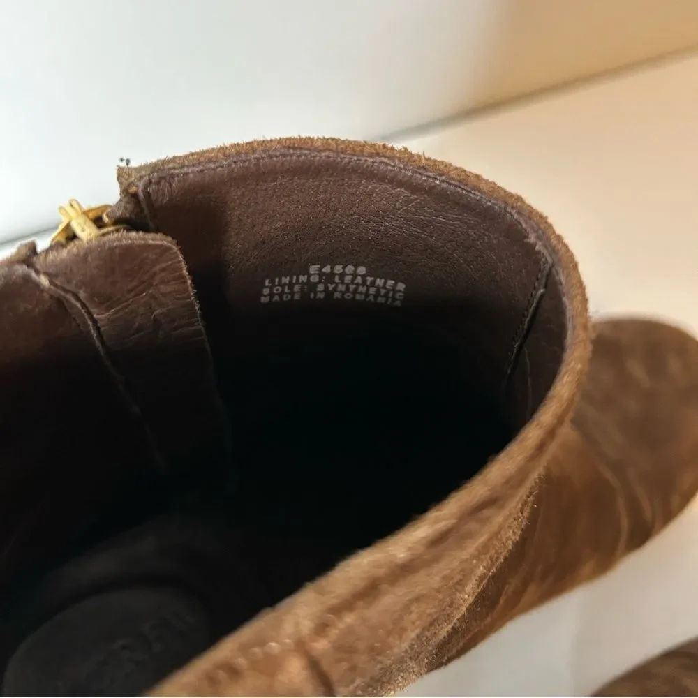 J.Crew Suede Side Zip Booties - Picture 7 of 7
